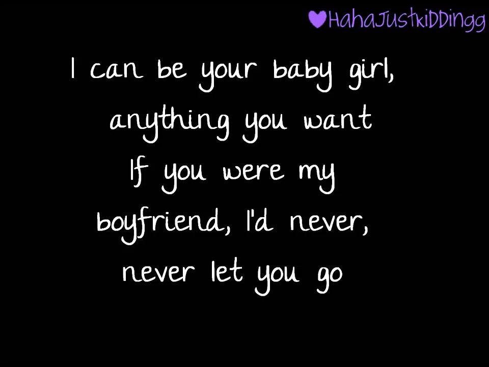 Boyfriend (cover) - Tiffany Alvord (Lyrics)