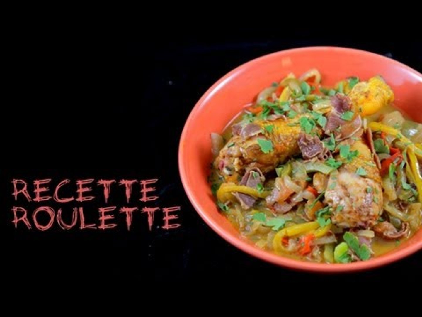 Recette : sauté de poulet façon basquaise au wok - Vidéo Dailymotion
