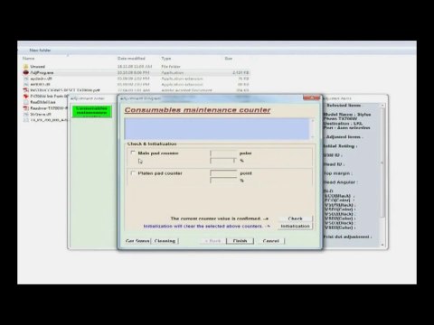 How to reset any Epson printer waste ink pad counter error - reset instructions