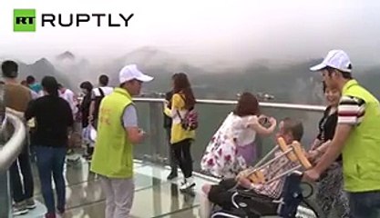 Glass bridge in China Must Watch