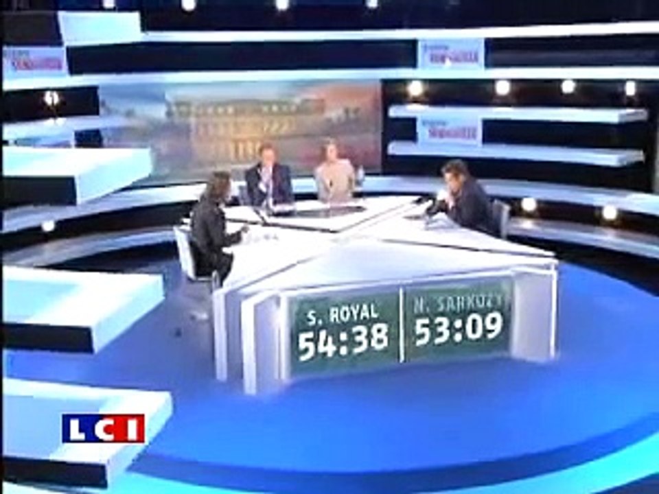 Nicolas Sarkozy - Ségolène Royal (débat présidentiel 2007)