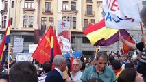 Protesta manifestacion Premios Principe de Asturias 2013