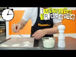 1 Minute 1 Recette : Tuiles de Parmesan