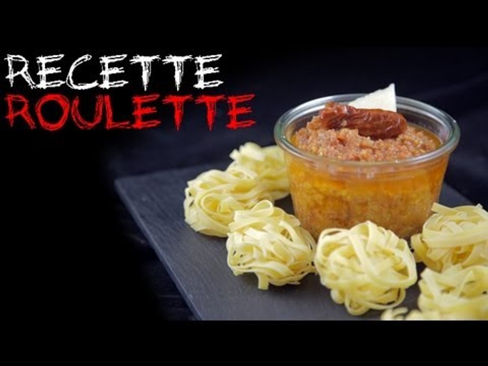 Recette : Pesto rosso