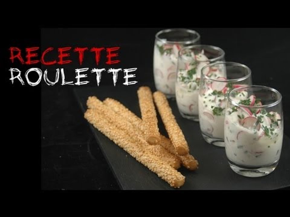 Recette : Verrine de radis au chèvre frais