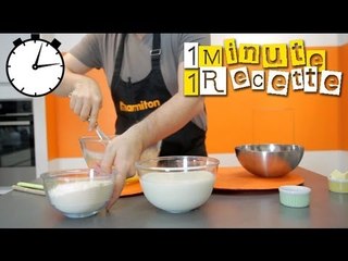 1 Minute 1 Recette : Pâte à crêpes