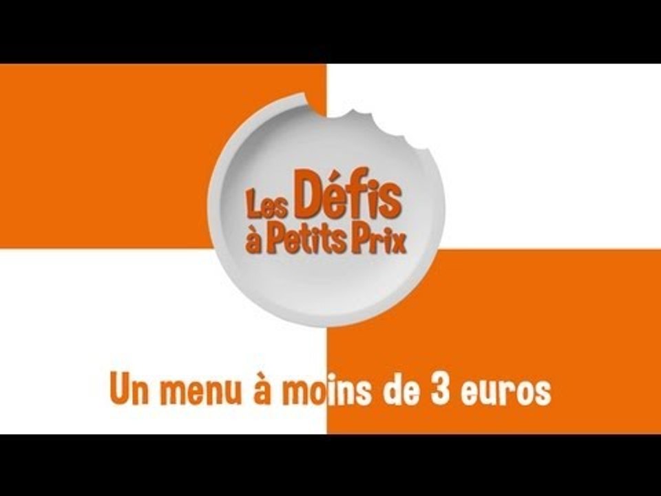 Défis à petits prix: un menu pour le bureau à moins de 3 euros