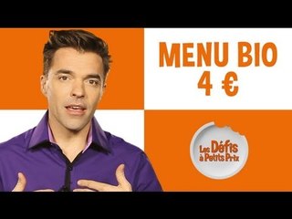 Un menu 100% bio à 4 euros !