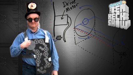 Bens Steampunk Persistence of Vision Display Part Three