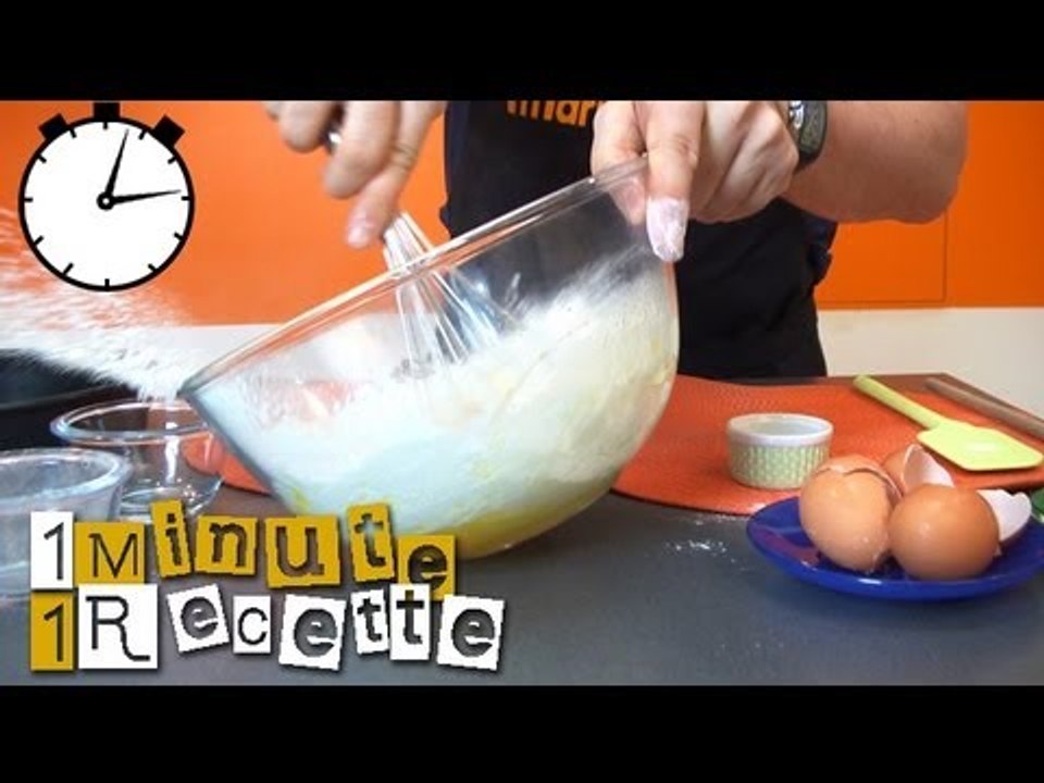 1 Minute 1 Recette : Gâteau au chocolat