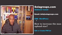 How to Increase Maximum Upload size of WordPress?