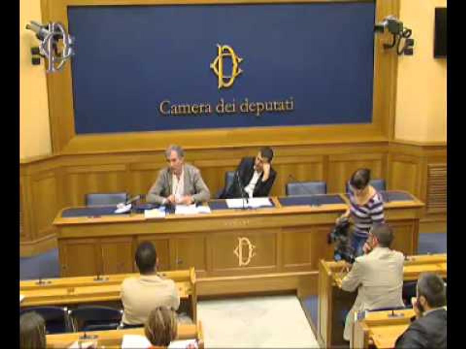 Roma - F35 - Conferenza stampa di Giulio Marcon (26.05.15)