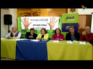 Ecuadoran Politicians in Police Custody on Corruption Charges