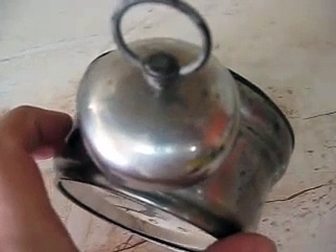 Vintage Antique old Working Mechanical German JUNGHANS Alarm Clock, 1930-1940