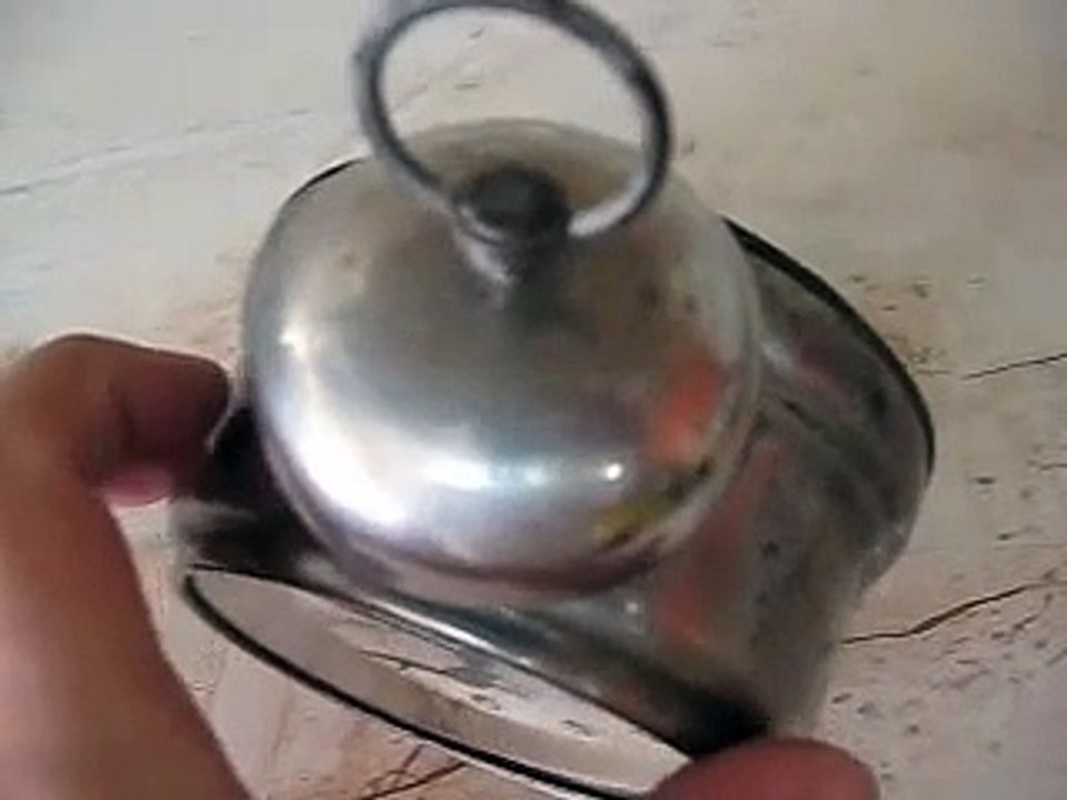 Vintage Antique old Working Mechanical German "JUNGHANS" Alarm Clock, 1930-1940