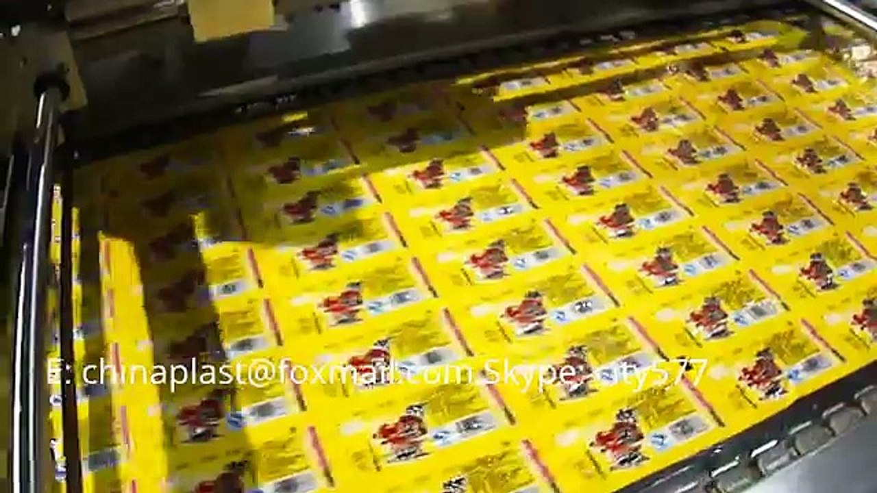 Flexible film thermoforming vacuum packaging machine