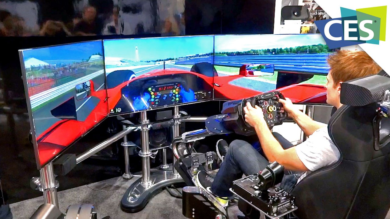 $50,000 Racing Simulator: Thrustmaster T500RS (CES 2013)