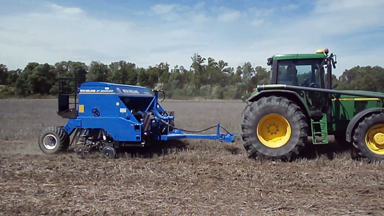 semis direct soja semeato new holland  2015