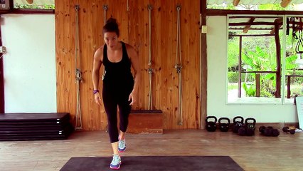 Legs Exercise - Curtsy Lunge Tutorial - Power Payne Fitness