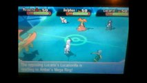 Pokemon Omega Ruby Battle Video #3 XY Battle, A Strong Mega Lucario and...A Mew!?!