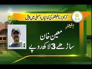 find out how much cricket players and pcb officials are paid