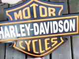 Harley Davidson 3D Dimensional CNC Bar & Shield Sign HD