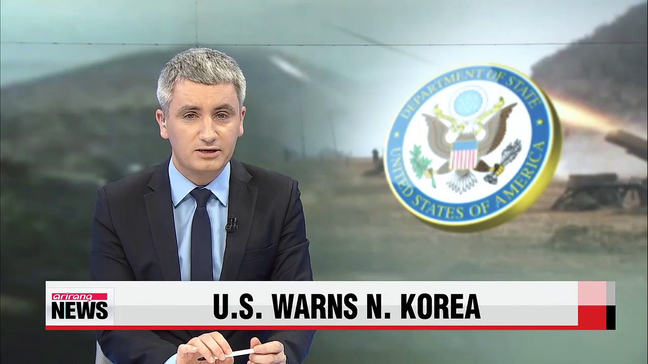 U.S. State Dept. official urges N. Korea to refrain from building tensions along West Sea border