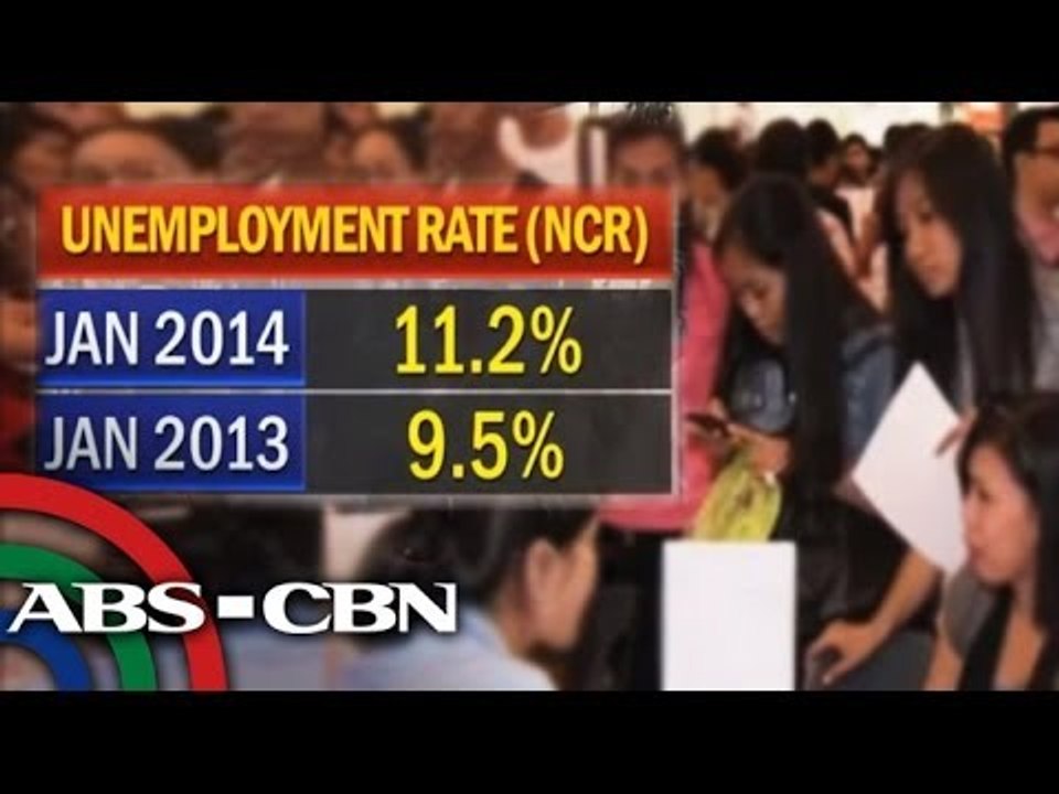 More people have no jobs in Metro Manila