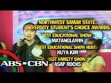 ABS-CBN wins big at NWSSU Student's Choice Awards