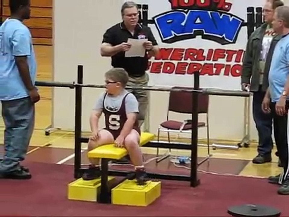 8 year old powerlifting