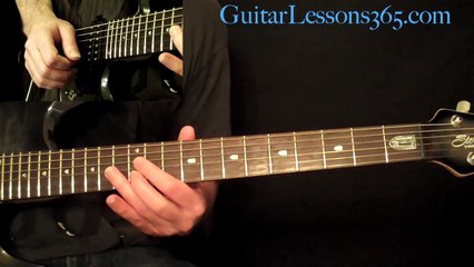 For The Love Of God Guitar Lesson Pt.1 - Steve Vai - Verse 1 & 2