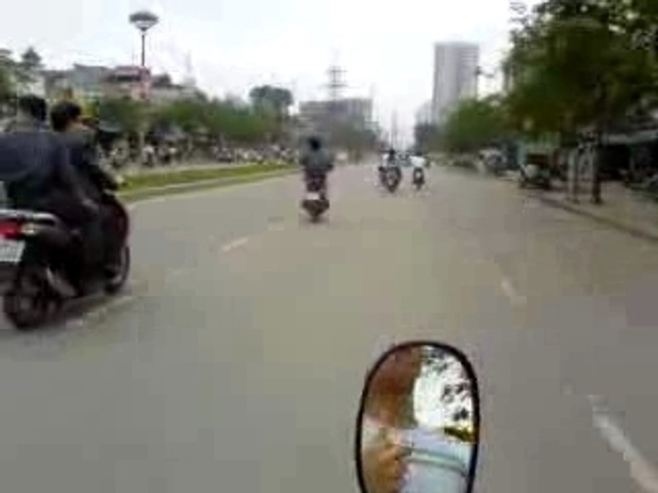 Circulation à Hanoi