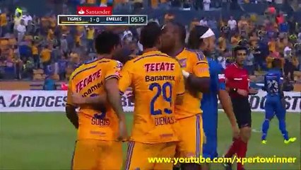 Tigres 2-0 Emelec ~ [Copa Libertadores 2015] - 26.05.2015 - Todos los goles & Resumen