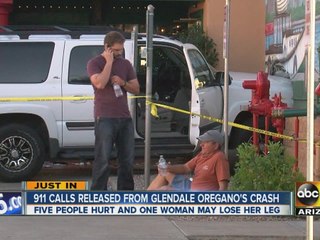911 calls released from Glendale Oregano’s crash