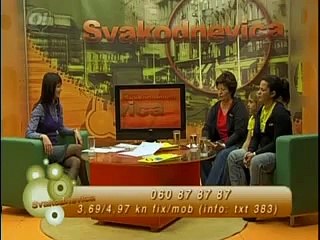 KSV Medvescak u emisiji Svakodnevica na Otvorenoj televiziji, studeni 2009.