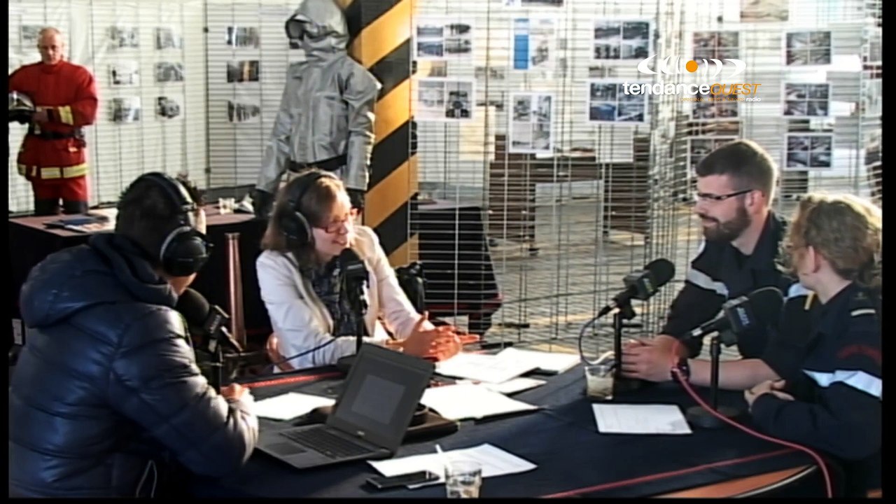 Marins-pompiers de Cherbourg : Premier-maître Delphine - Second-maître Adrien