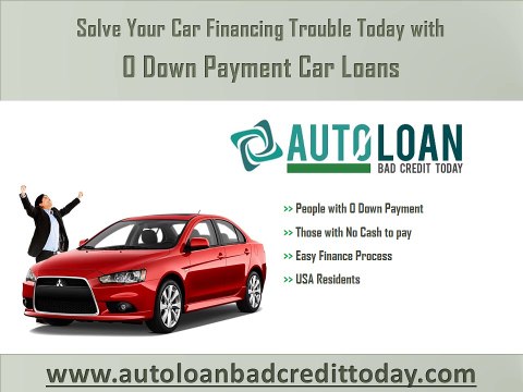 Auto Loans with Zero Down Payment