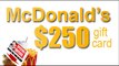 [McDonalds Gift Cards Updated] $250 McDonald's Gift Card with BEST BUY/OFFERS/DISCOUNTS