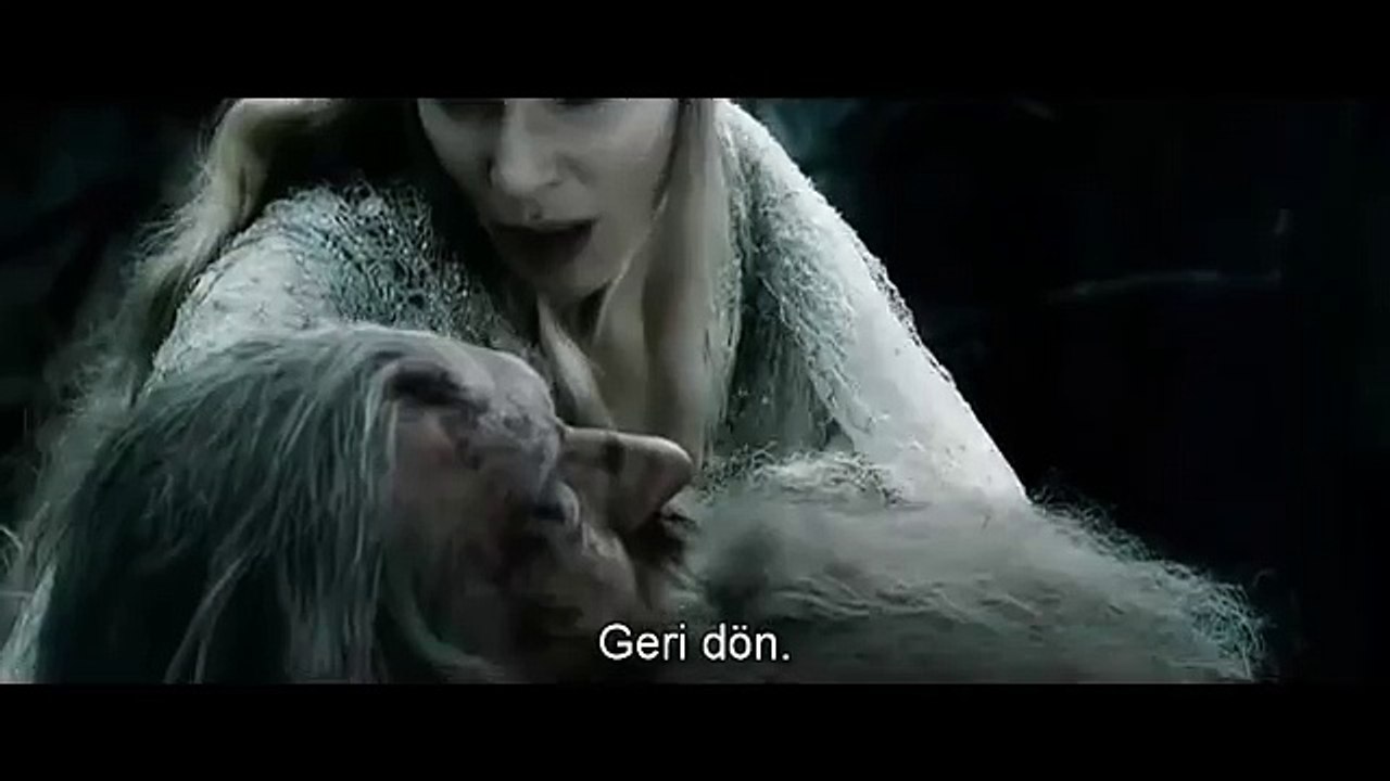 The Hobbit 3: The Battle of the Five Armies - Galadriel vs Sauron (TR altyazı)
