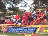 VI versión de las Olimpiadas Deportivas para niños discapacitados. HSB DEPORTES