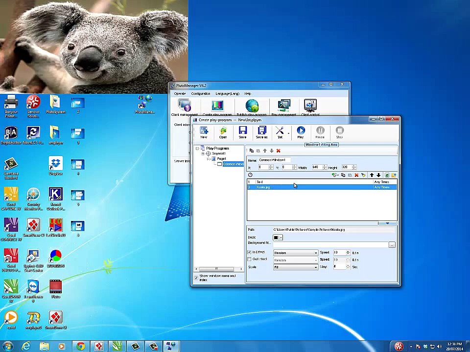 Octopus Pluto - LED Signs: Create, Edit & Publish to your LED