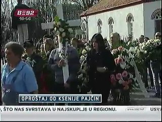 Sahranjena Ksenija Pajčin