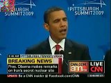 Obama, Sarkozy & Brown Remarks On Iran Nuke Sites