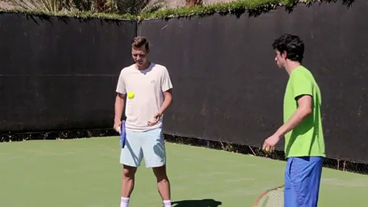 Frame & Play: Level 3 - "Back and Forth" with Berdych, Sharapova, Tomic and Stephens