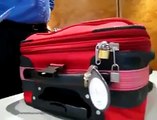 How to open a locked suitcase whose keys you have lost!