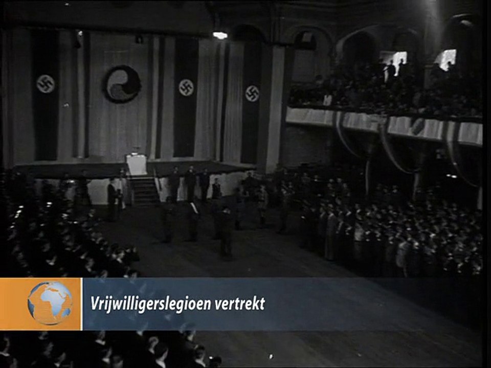 Vrijwilligerslegioen vertrekt - 1941