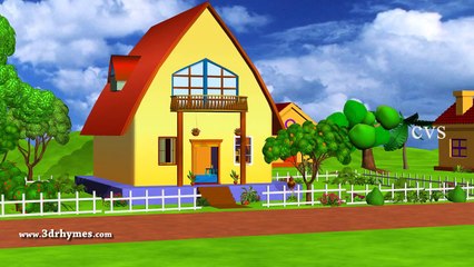 Cock A Doodle Doo - 3D Animation English Nursery rhyme for children with lyrics