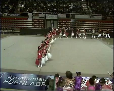 Aula III coreografia animadoras gimnasia artistica