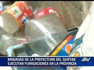 Prefectura del Guayas aporta con brigadas de fumigación contra chikungunya y dengue