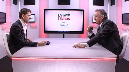 L'invité des Echos : François Bayrou